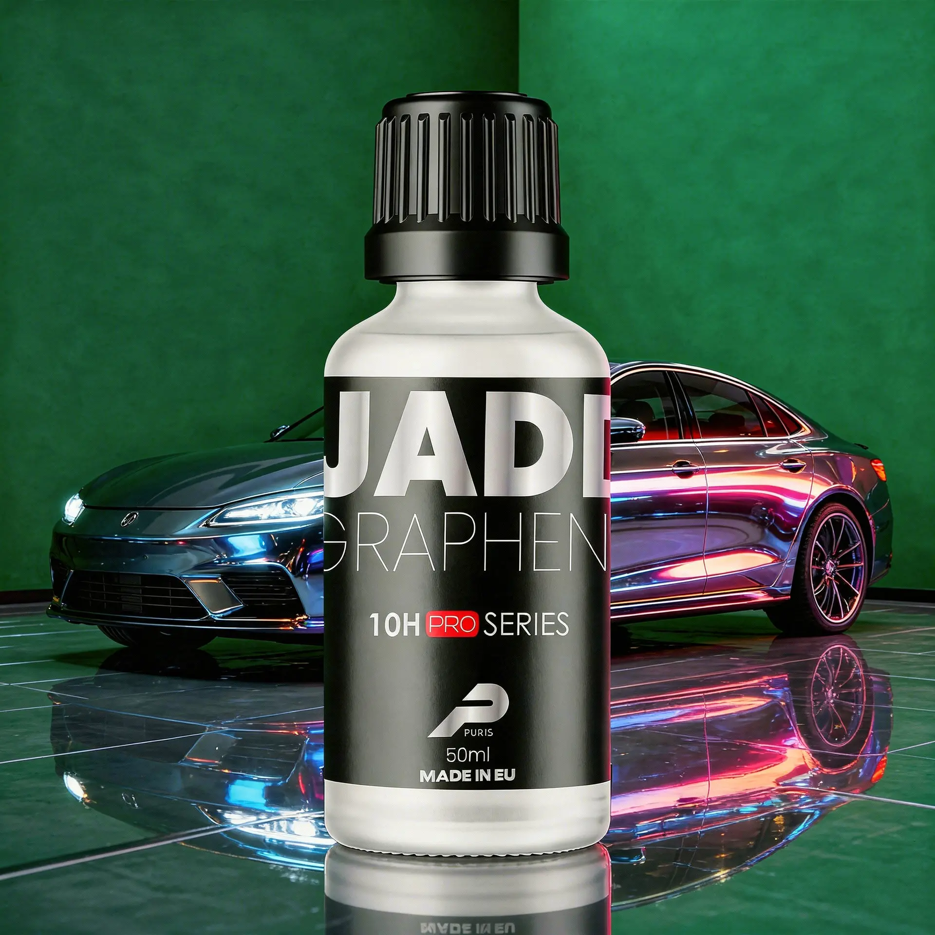 Solutie protectie ceramica, PURIS Jade Graphene Pro, kit protectie vopsea pana la 6 ani, cantitate 50 ml [2]