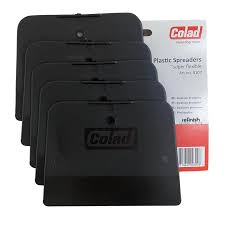 2. CONSUMABILE - Spaclu flexibil,  Colad 9107, din plastic, usor de curatat, 120 x 90 mm, negru, set 5 bucati