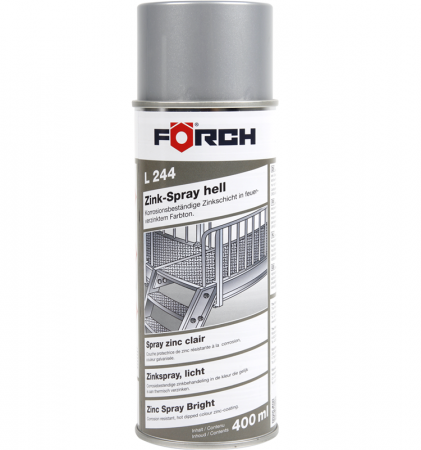 Spray Primer - Spray de zinc, Forch L244, culoare deschisa, cantitate 400ml