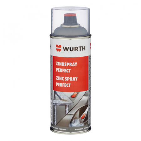 Spray Primer - Spray protectie suprafete metalice, WURTH 0893 113 11X, cantitate 400 ml, zinc, aluminiu, cupru, argint, alama, inox