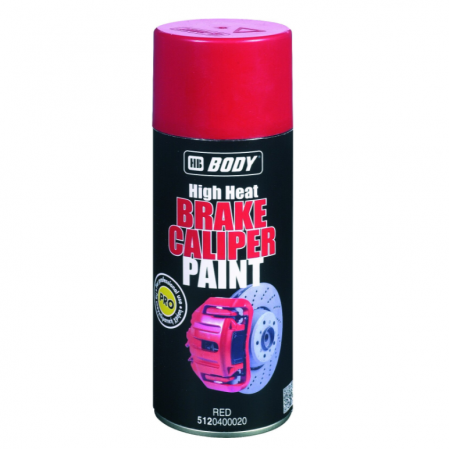2. CONSUMABILE - Spray vopsea, HB Body Caliper Paint, culoare rosu, pentru etrier frana, cantitate 400 ml