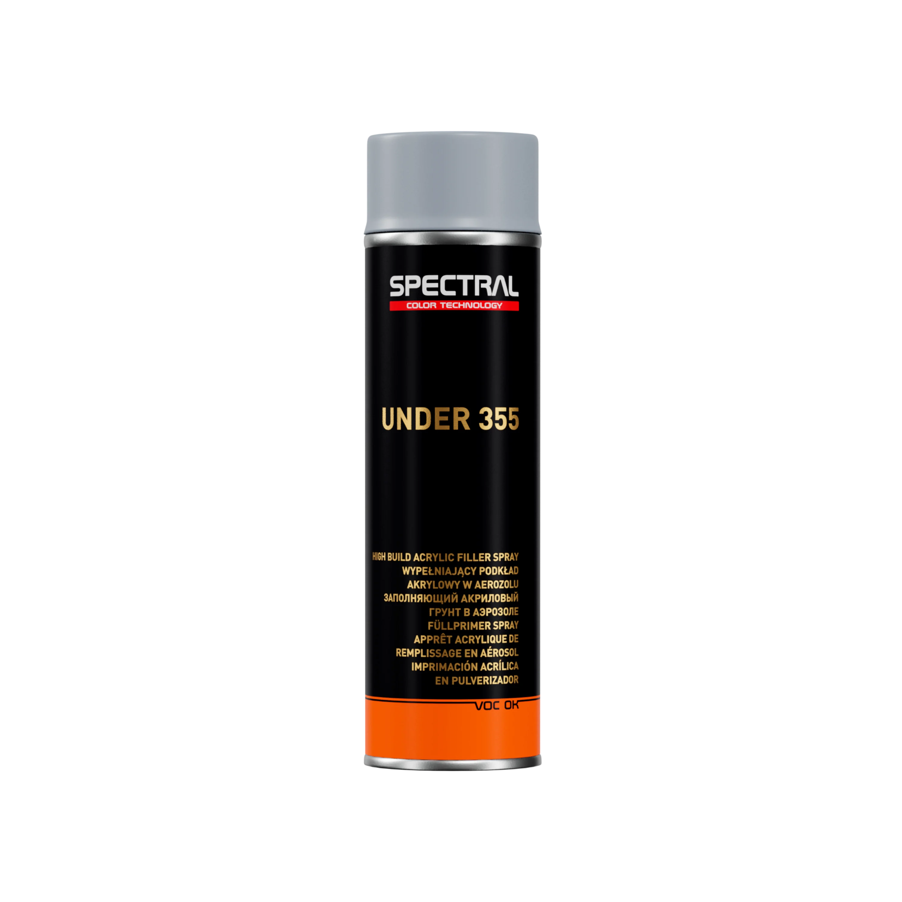 2. CONSUMABILE - Spray epoxy primer, Novol Spectral Under 355, culoare gri, gramaj 500 ml