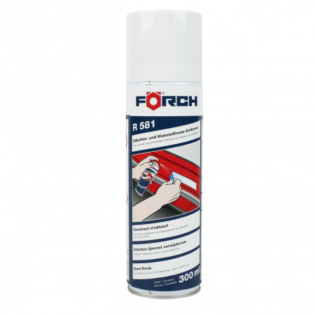 Curatat - Spray FORCH R581, pentru înlăturat etichete, cantitate 300ml