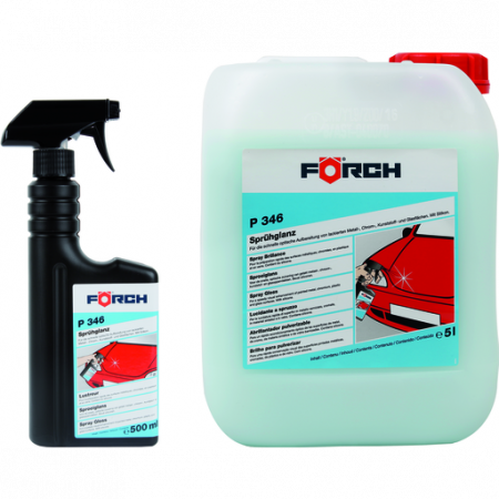 2. CONSUMABILE - Solutie luciu, Forch P346, pentru luciu auto, gramaj 0.5 / 5 litri