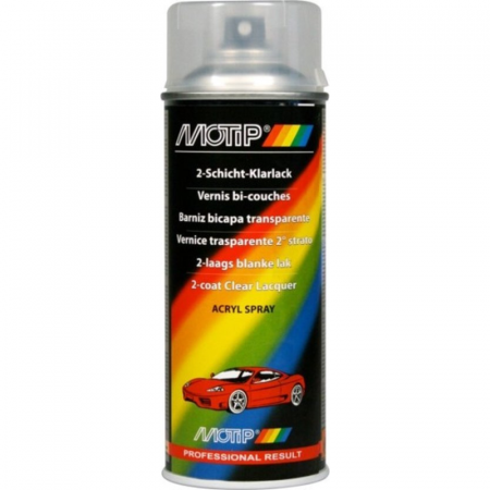 2. CONSUMABILE - Spray lac auto, Motip M5000 Kompact, culoare transparent, cantitate 400 ml