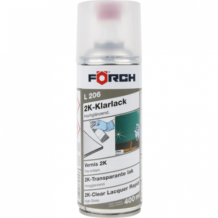 Lac auto Retus - Spray lac, Forch L206, culoare transparent, cantitate 400 ml