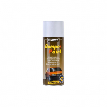 2. CONSUMABILE - Spray vopsea structurata, HB Body Bumper Paint, culoare gri, pentru plastic cantitate 400 ml