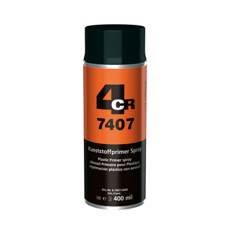 Spray Primer - Spray primer pentru plastic, 4CR 7407, culoare transparent, cantitate 400 ml