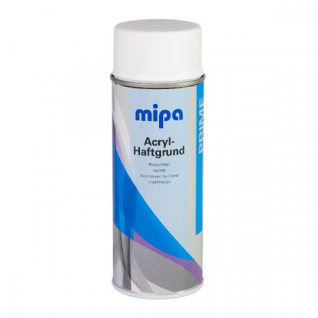 Spray Primer - Spray primer, Mipa Primer, culoare alb / gri / negru, gramaj 400 ml