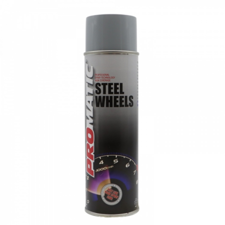 2. CONSUMABILE - Spray vopsea, PROXL STW500, culoare argintiu pentru jante, gramaj 500 ml