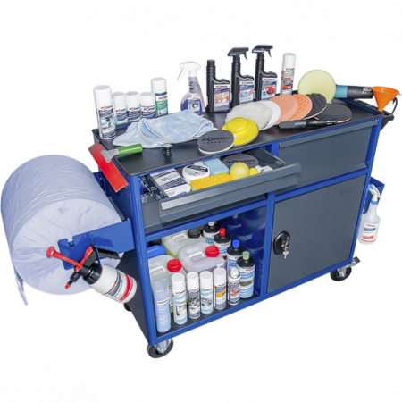 2.14 ORGANIZARE ATELIER - Carucior de atelier, Forch PPA, spatiu de lucru si depozitare pentru 46 piese