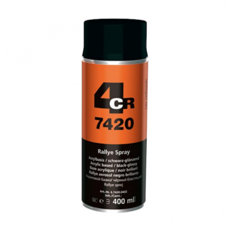 Vopsea Spray - Spray vopsea, 4CR 7420, culoare negru,cantitate 400 ml