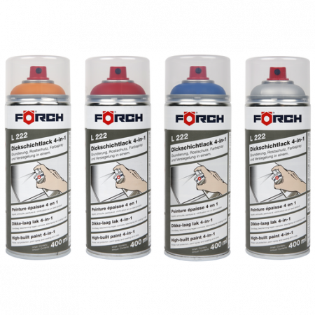 Vopsea Spray - Spray vopsea, Forch L222, 4 in 1, in strat gros, culoare la alegere, gramaj 400 ml
