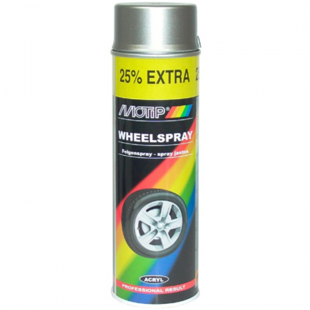 2. CONSUMABILE - Spray vopsea pentru jante, Motip 00400X, culoare la alegere, gramaj 500 ml