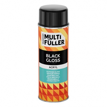 Vopsea Spray - Spray vopsea, Troton Multi Fuller, culoare negru, gramaj 400 ml