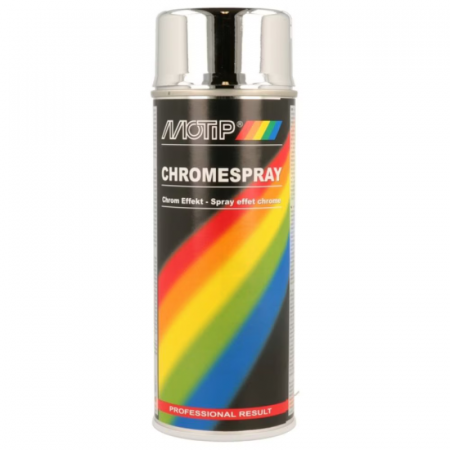 2. CONSUMABILE - Spray vopsea pentru crom, Motip ChromeSpray, gramaj 400 ml