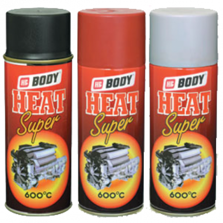 2. CONSUMABILE - Spray vopsea termorezistenta, HB Body 418, culoare la alegere, rezitstent pana la 600 °C, cantitate 400 ml