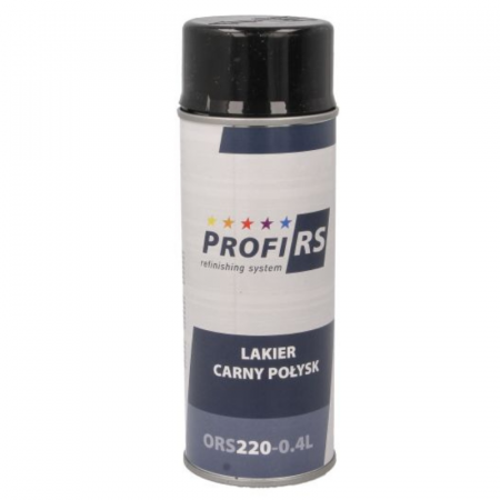 2. CONSUMABILE - Spray vopsea, ProfiRS 0RS220, culoare negru, gramaj 400 ml