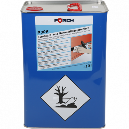 2. CONSUMABILE - Solutie intretinere, Forch P309 Premium, pentru cauciuc si plastic, gramaj 10 litri