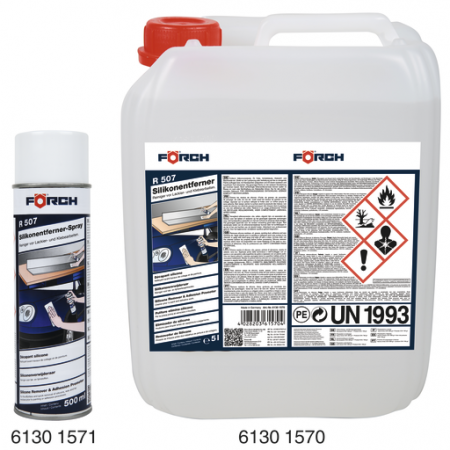 Degresant suprafete - Degresant antisiliconic, Forch R507, solutie prevopsire, gramaj 0.5 / 5 litri