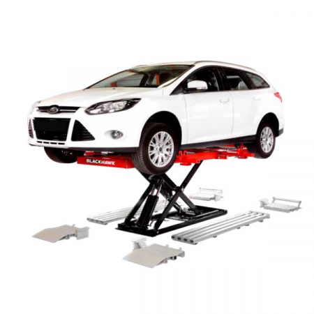 Stand redresat caroserii, BlackHawk MiniPost II, capacitate ridicare 3 tone, capacitate de tragere brat 5 tone [1]