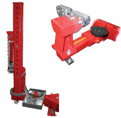 Stand redresat caroserii, APAC 1531D, capacitate ridicare 3 tone, capacitate de tragere brat 10 tone [1]