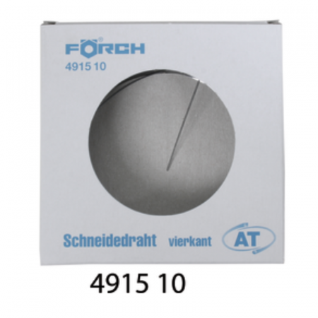2. CONSUMABILE - Sarma profil patrat, Forch 4915 10, pentru taiat parbriz, lungime 50 metri
