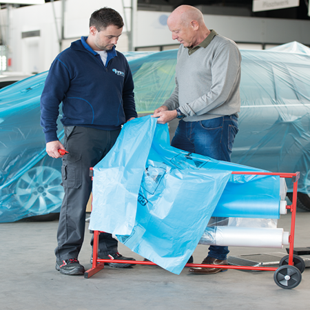 Suport folie mascare mobil, Colad 2062, pentru 2 rulouri de folie [2]