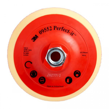 Masina polishat Ø 125 - 180 mm - Taler M14, 3M 09552, diametru 125 mm, 1 buc