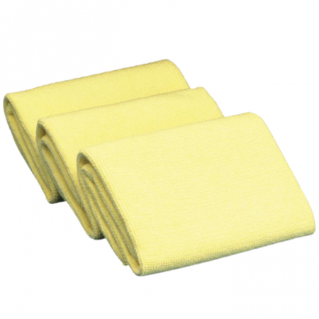Lavete polish - Laveta microfibra, Farecla FC-3, rezistenta la solvent, fara margini, dimensiune 40x40 cm, set 3 bucati