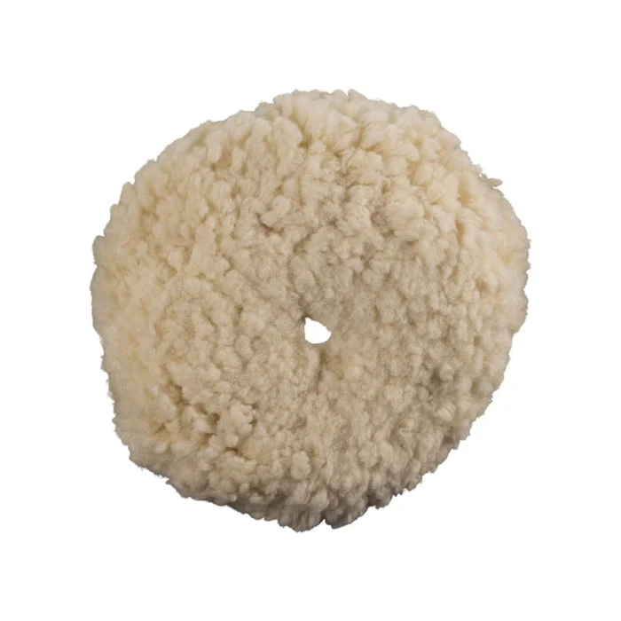 2. CONSUMABILE - Blana polish, Meguiar's Soft Buff Rotary Wool Cutting Pad, moale, diametru 203 mm