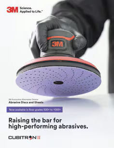 Taler velcro, 3M™ Hookit™ 30062 Clean Sanding Multi-Connection Disc Pad, 53 gauri, cu plasa absorbanta, diametru 150 mm [1]