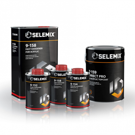 Vopsea direct pe metal, SELEMIX® Direct pe Substrat - DTM, dupa cod de culoare, cantitate 100 ml vopsea + intaritor si diluant [0]
