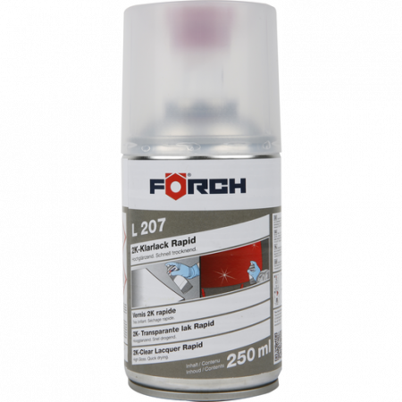 2. CONSUMABILE - Spray lac, Forch L207, culoare transparent, cantitate 250 ml