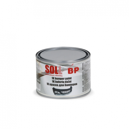 Vopsea Ready Mix - Vopsea structurata pentru plastic, Soll Bumper Paint, culoare negru, cantitate la alegere