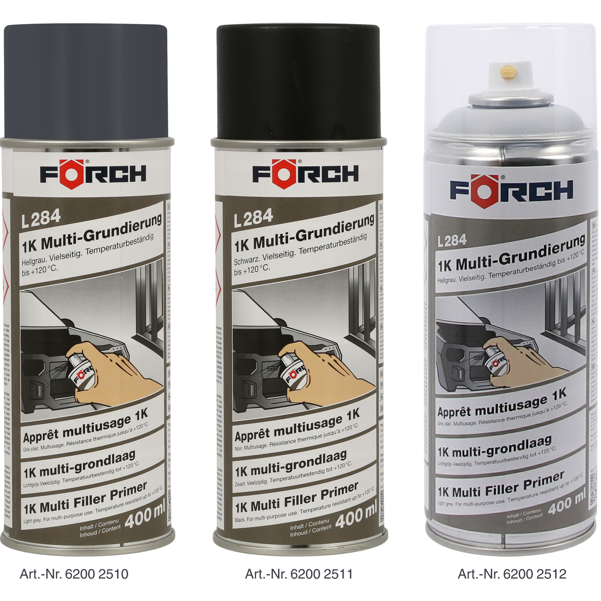 Executable Easy to happen wilderness Spray grund multifunctional anti-rugina, Forch L284, diferite culori,  gramaj 400 ml