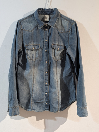 Bluze/Camasi - Cămașă denim H&M măsura 38