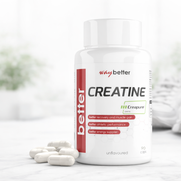 Creatină Creapure® 90 capsule – forță și masă musculară [2]