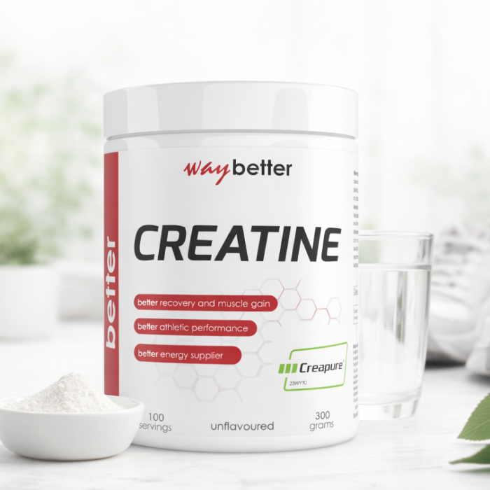 Creatină Creapure® pudră – creatină monohidrat pură 300g [4]