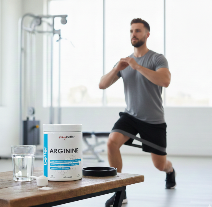 L-Arginină – pompare musculară și oxid nitric | Way Better [4]