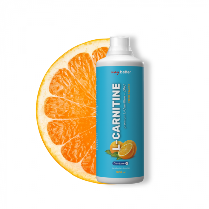 L-Carnitină lichidă CARNIPURE ® + Zinc 1L. Aromă de portocale [2]