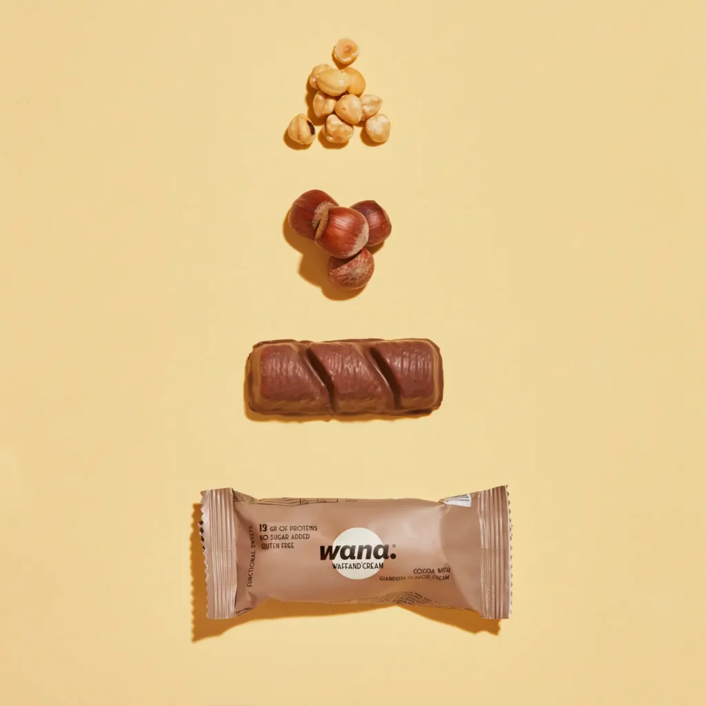 Napolitană proteică WANA WAFF'AND CREAM- 43 g [4]