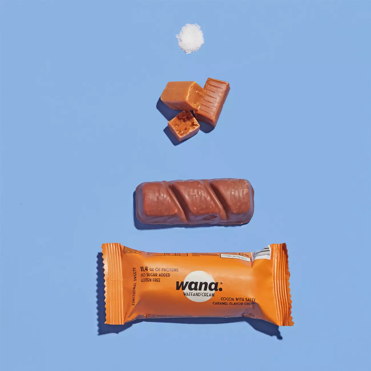 Napolitană proteică WANA WAFF'AND CREAM- 43 g [3]