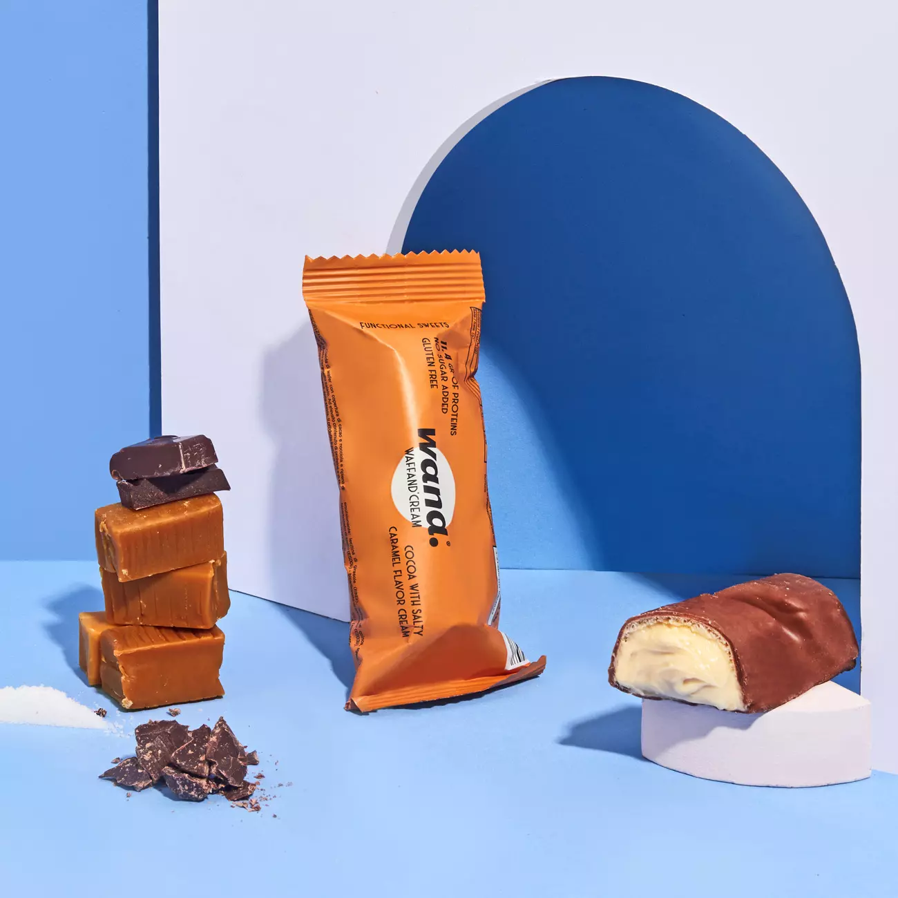 Napolitană proteică WANA WAFF'AND CREAM- 43 g [5]