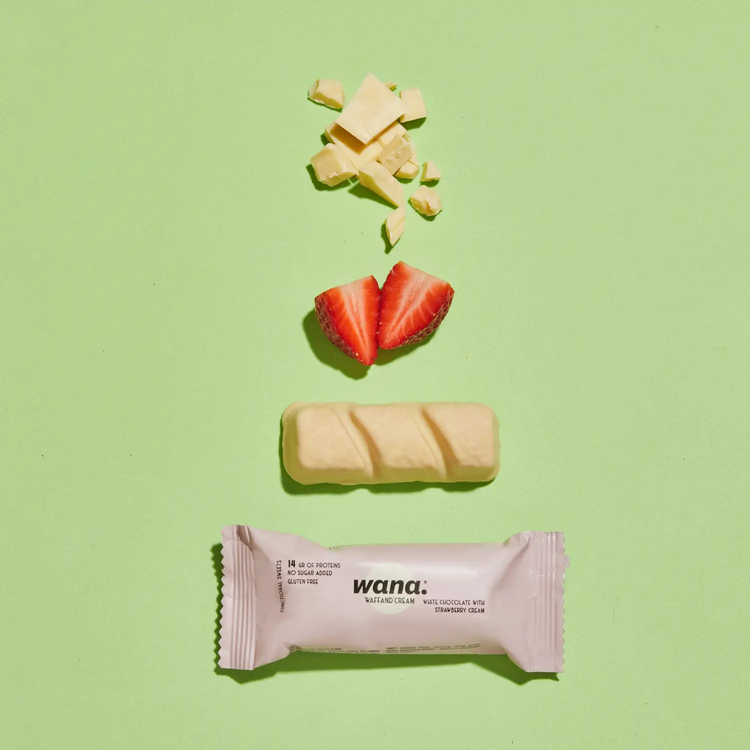 Napolitană proteică WANA WAFF'AND CREAM- 43 g [2]