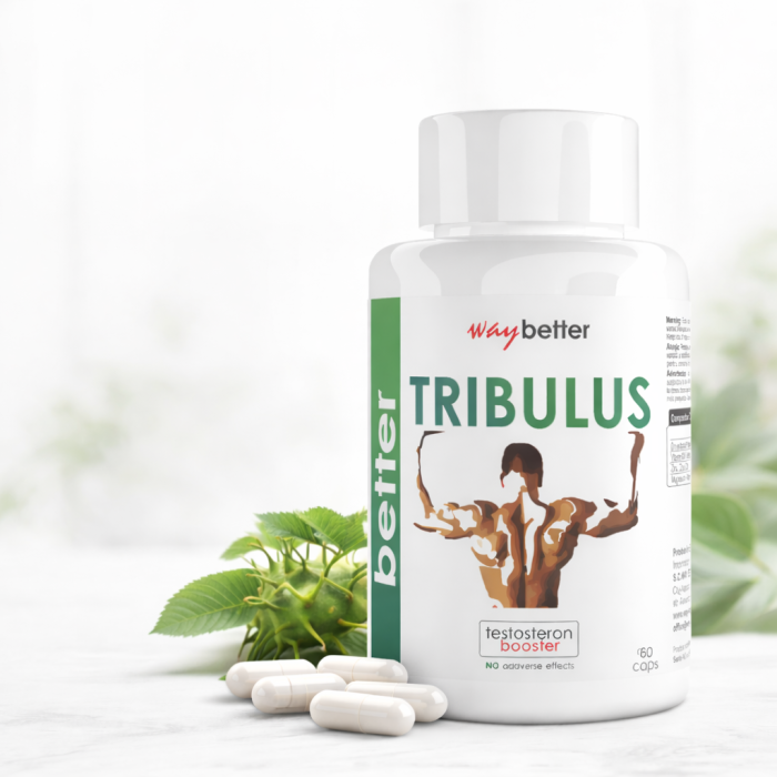 Tribulus terrestris – vitalitate și tonus masculin, 90% sanponină, 60 capsule| Way Better [2]