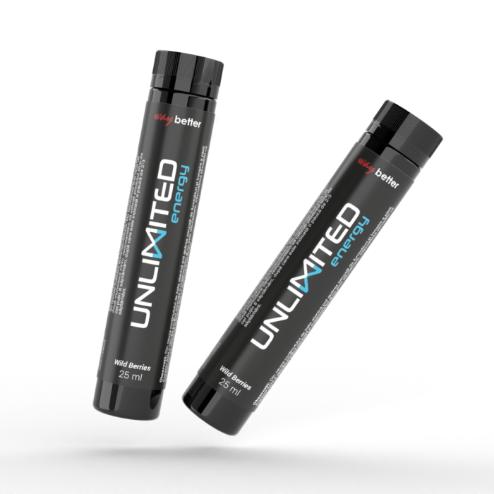 Unlimited Energy shot - wild berries - 25 ml -  energie și concentrare | Way Better [3]