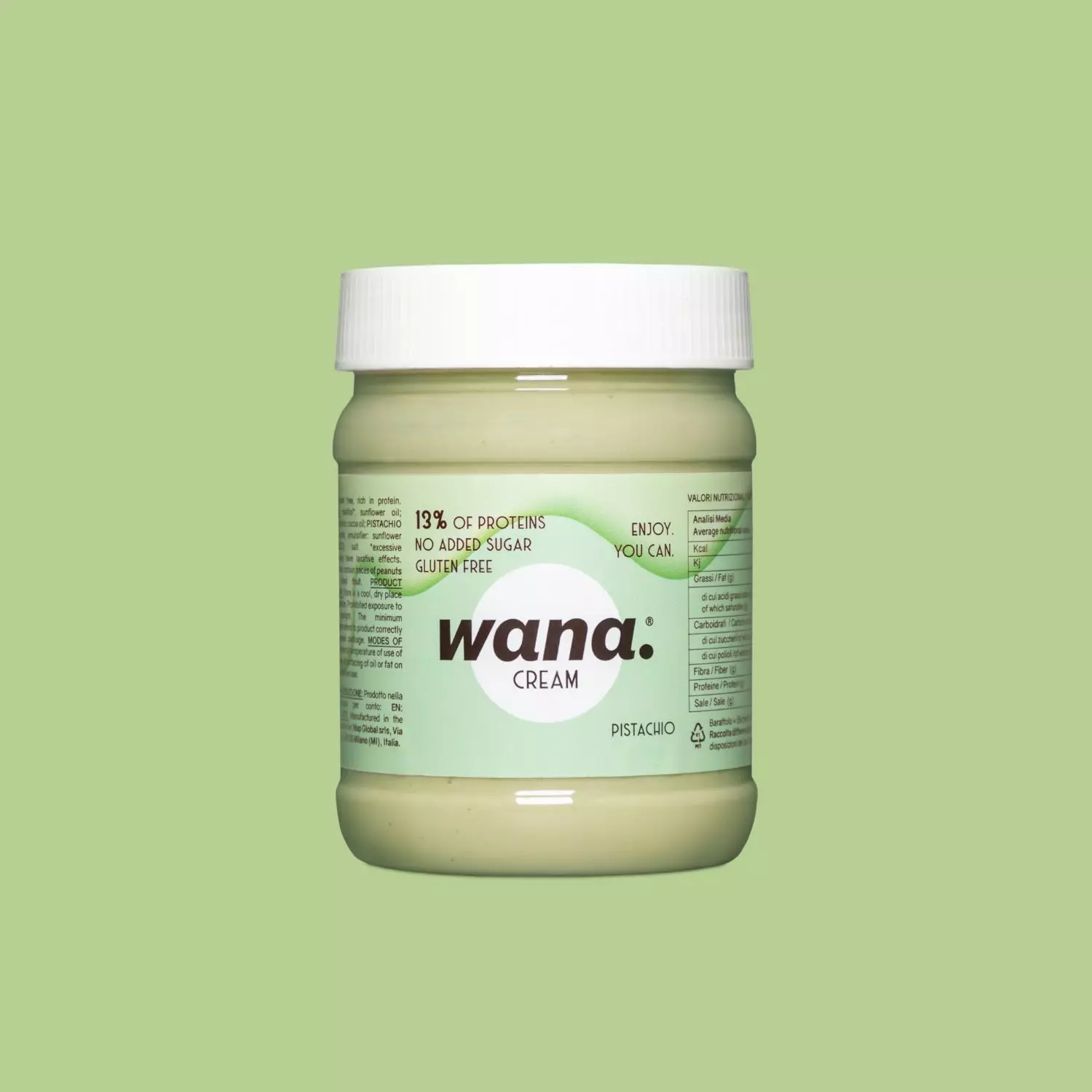 WANA CREAM - cremă proteică tartinabilă 250 g [2]