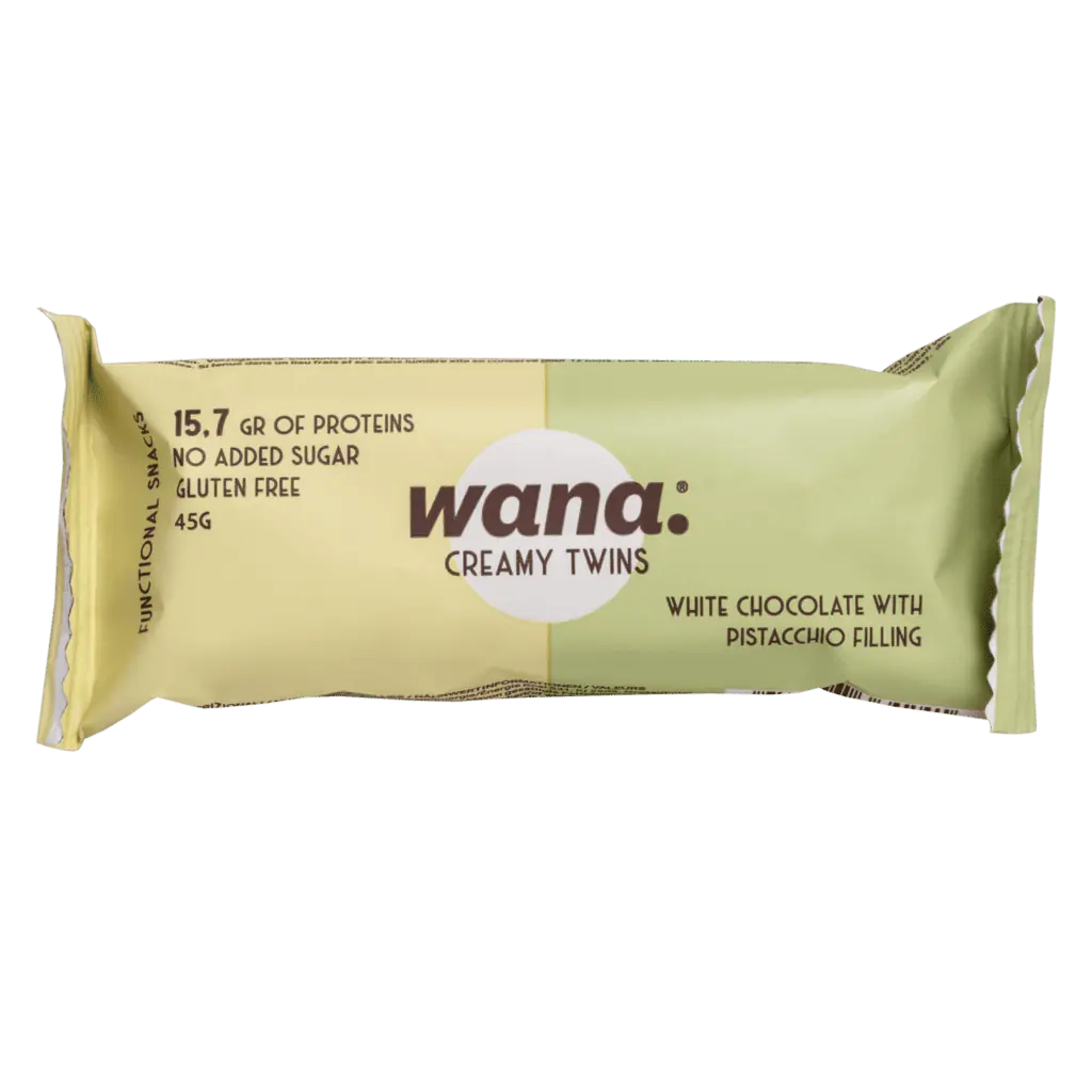 Baton proteic WANA CREAMY TWINS - 45 g [3]