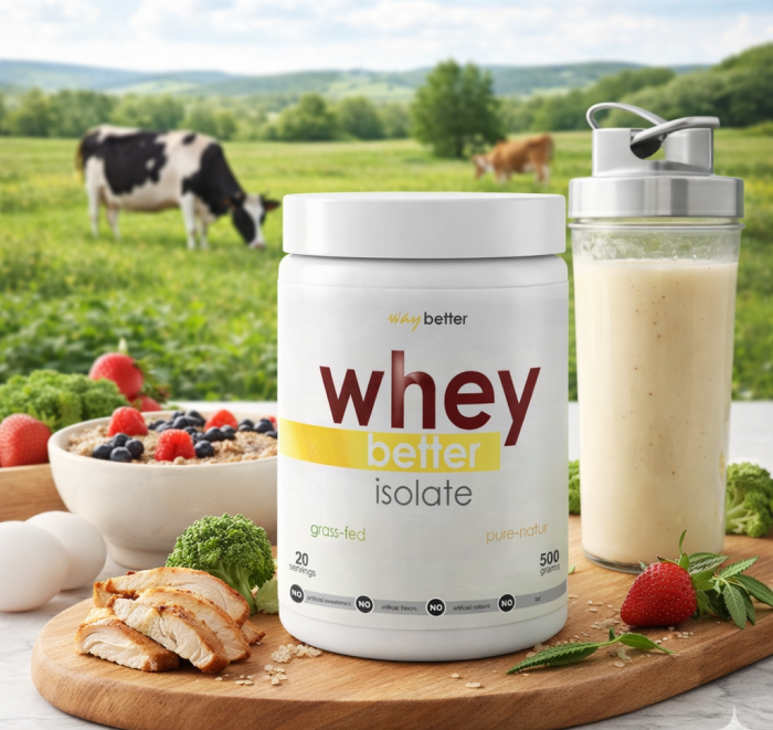 Whey Better Isolate 500 g - fără aromă - sursă grass fed [4]
